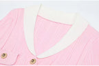 Boss Babe Elegant Knitted Summer Dress