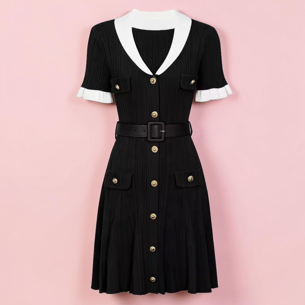 Boss Babe Elegant Knitted Summer Dress
