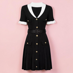 Boss Babe Elegant Knitted Summer Dress