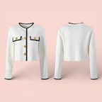 Boss Babe French Style Short Design Blazer