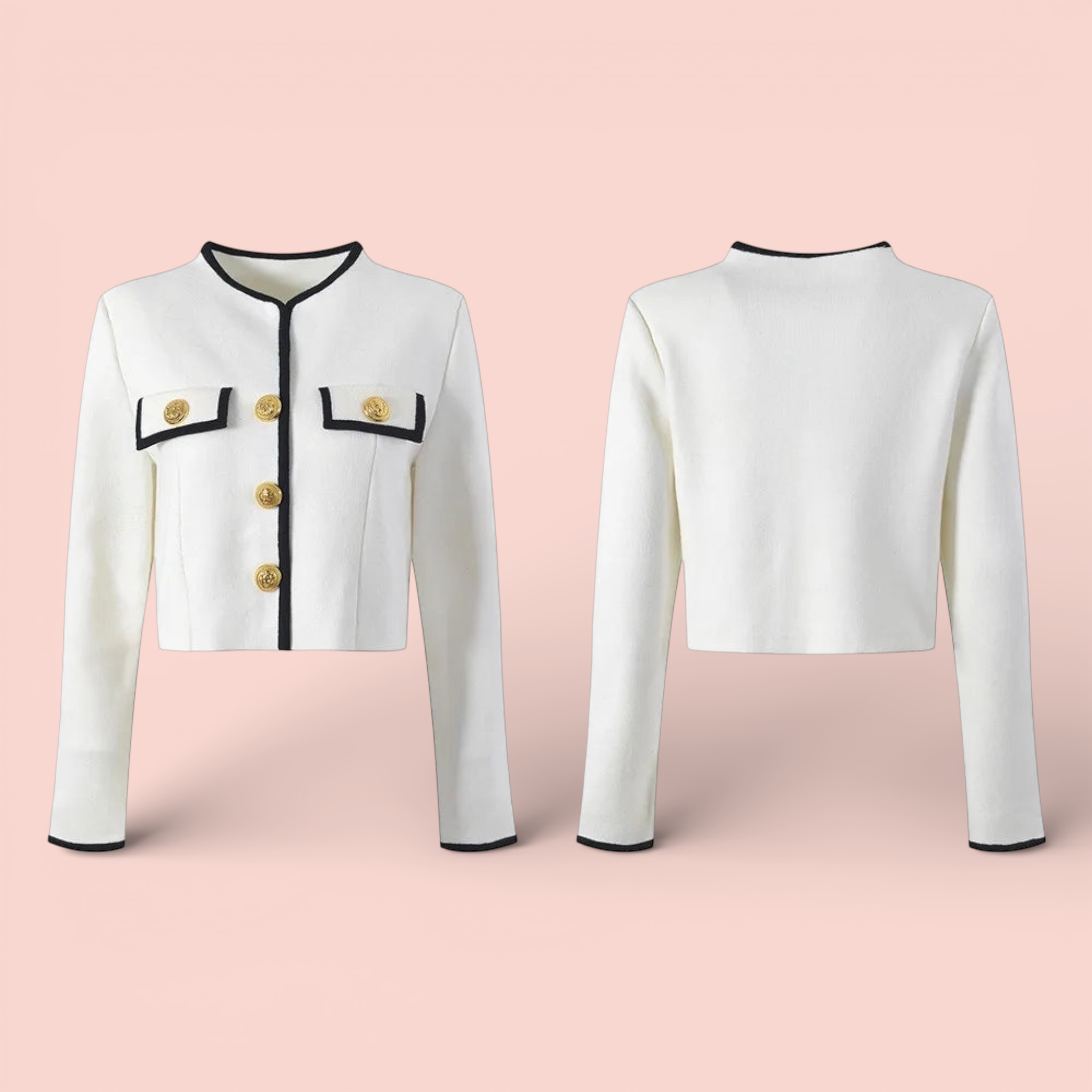 Boss Babe French Style Short Design Blazer