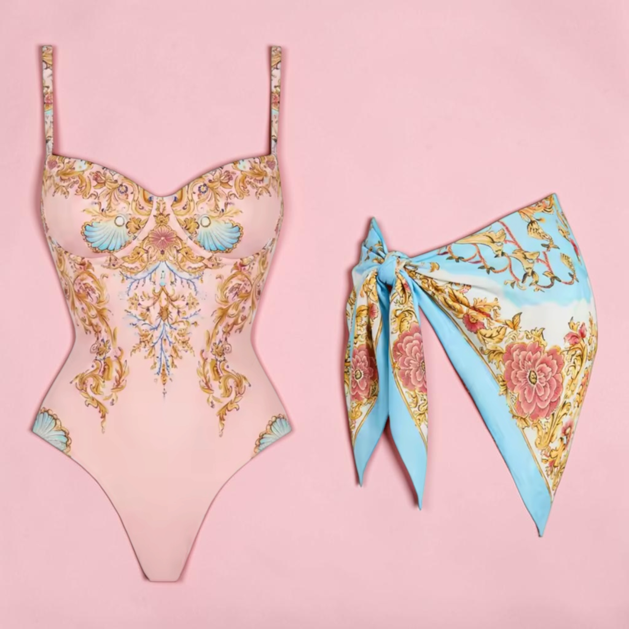 Babara Bathing Suit Set