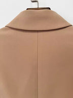 Boss Babe Long-Sleeve Ruffle Maxi Dress