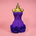 IT GIRL Strapless Floral Bodycon Mini Dress