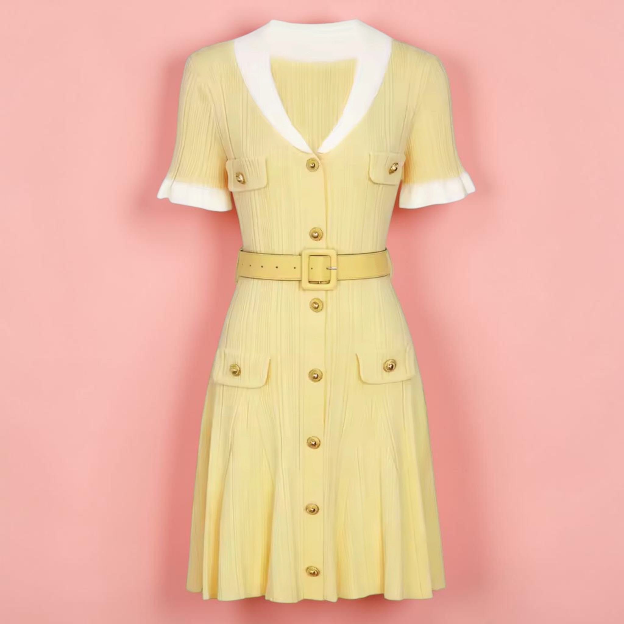 Boss Babe Elegant Knitted Summer Dress