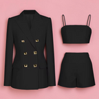 Boss Babe 3-Piece Blazer Set Beautylicious you