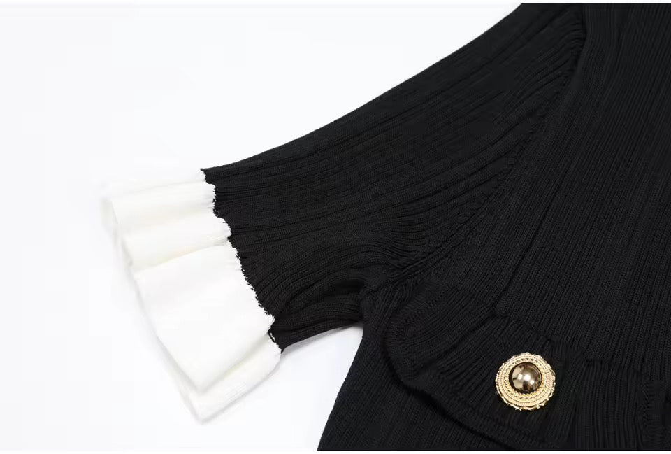 Boss Babe Elegant Knitted Summer Dress