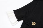 Boss Babe Elegant Knitted Summer Dress