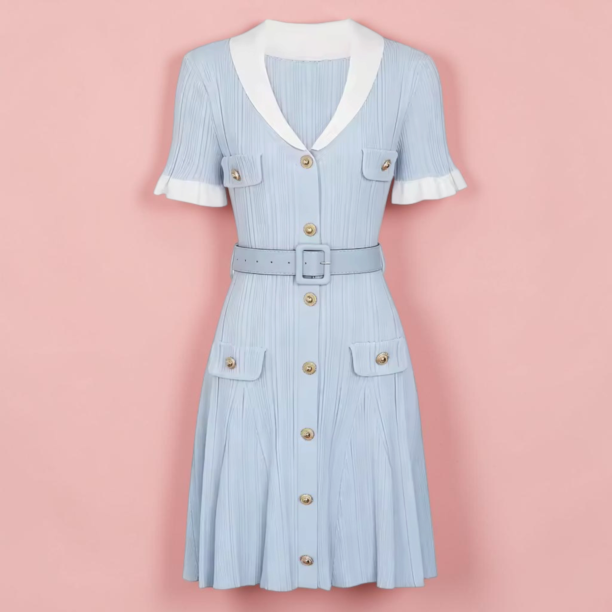 Boss Babe Elegant Knitted Summer Dress