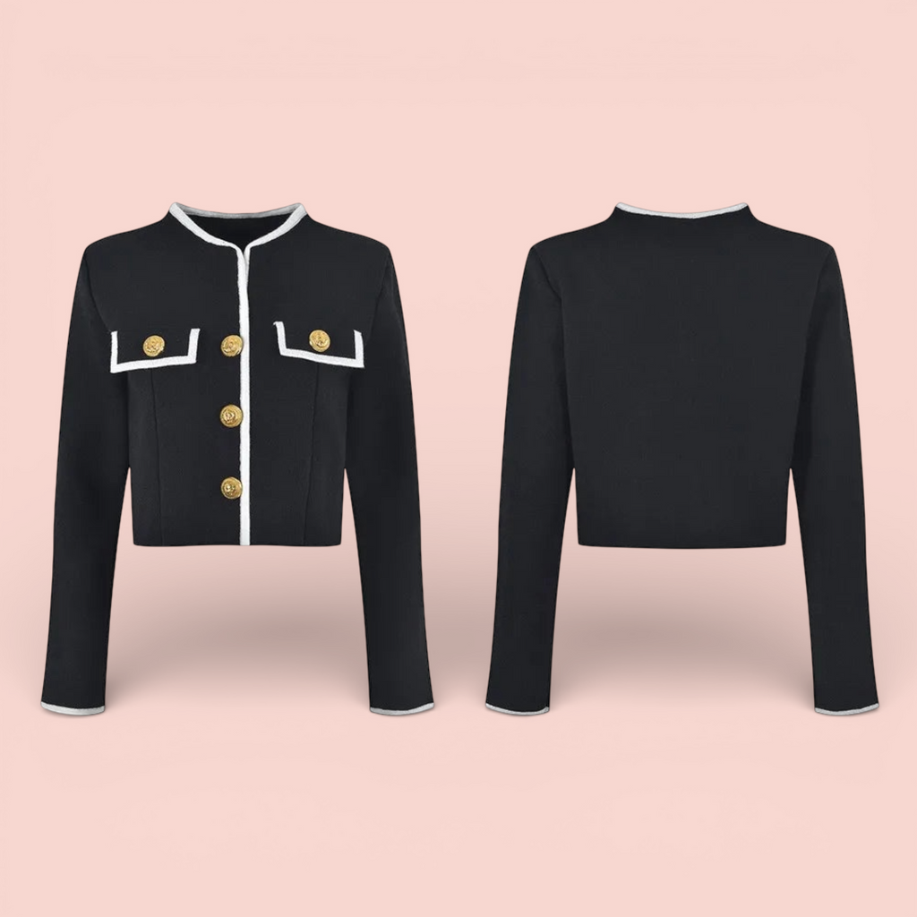 Boss Babe French Style Short Design Blazer