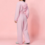 Aila Crop top Hoodie & Pants