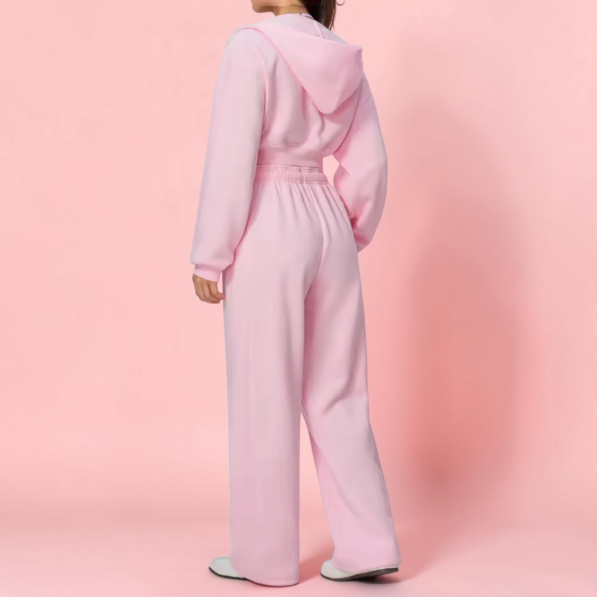 Aila Crop top Hoodie & Pants