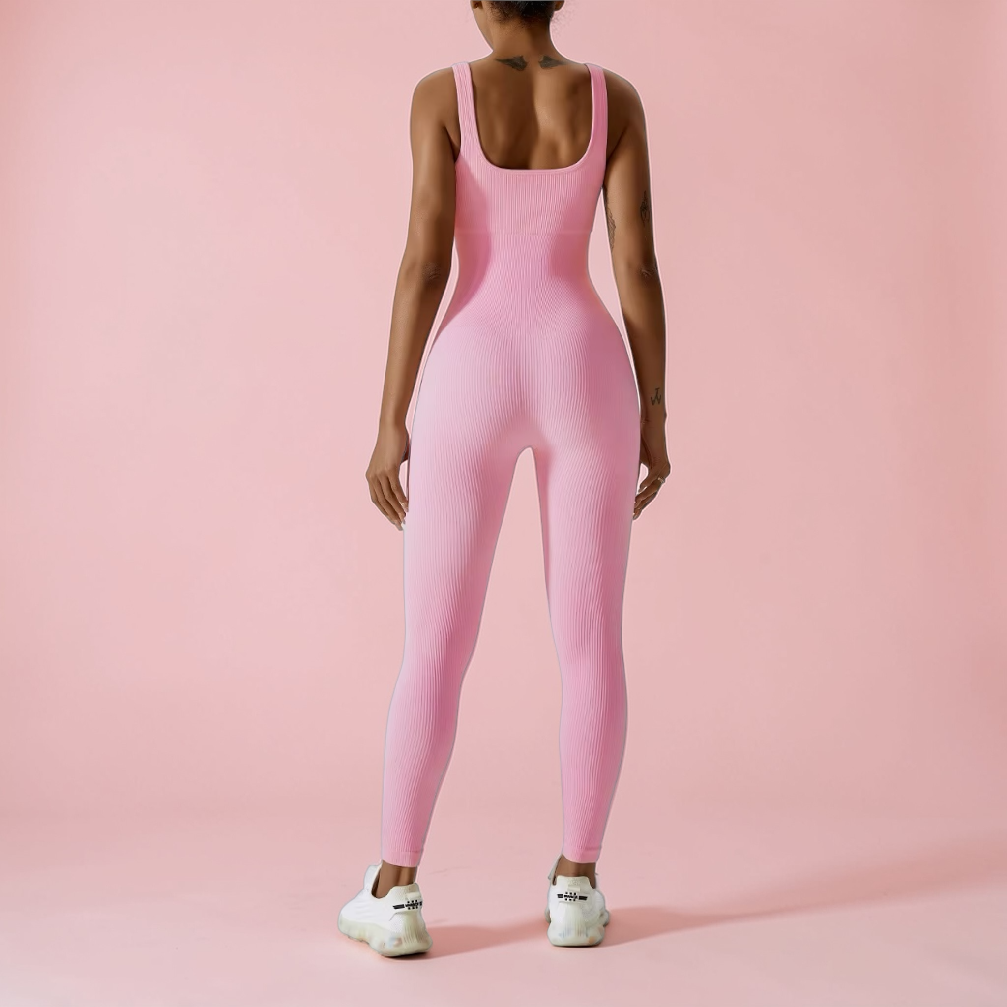 Spring Seamless One-Piece Jumpsuit