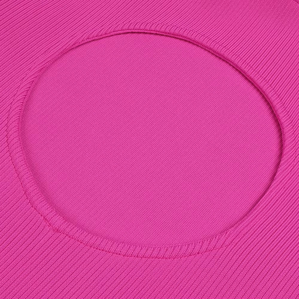 Boss Babe Hollow Out Long Sleeve Elegant Dresses