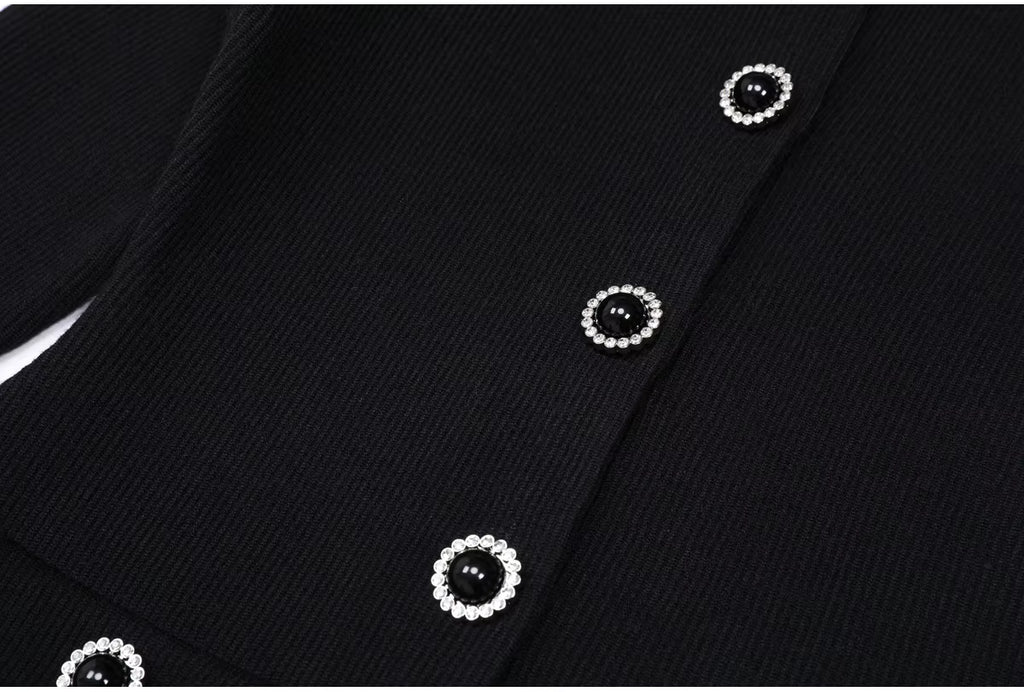 Boss Babe Knitted Long Sweater Dress for Women