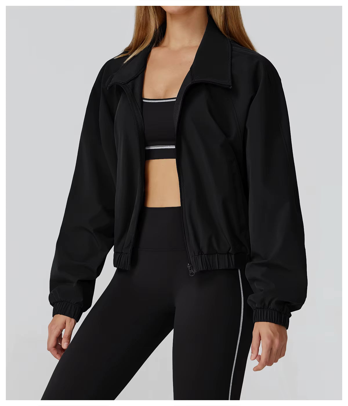 Mirta Long Sleeve Gym Fitness Jacket