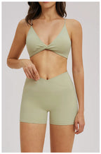 Amelia V-Neck Yoga Sports Bra