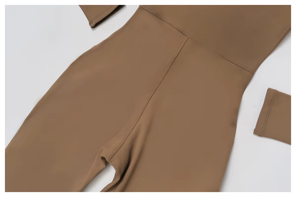 Jory Zipper Flared Jumpsuit