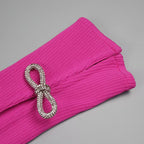 Boss Babe Hollow Out Long Sleeve Elegant Dresses