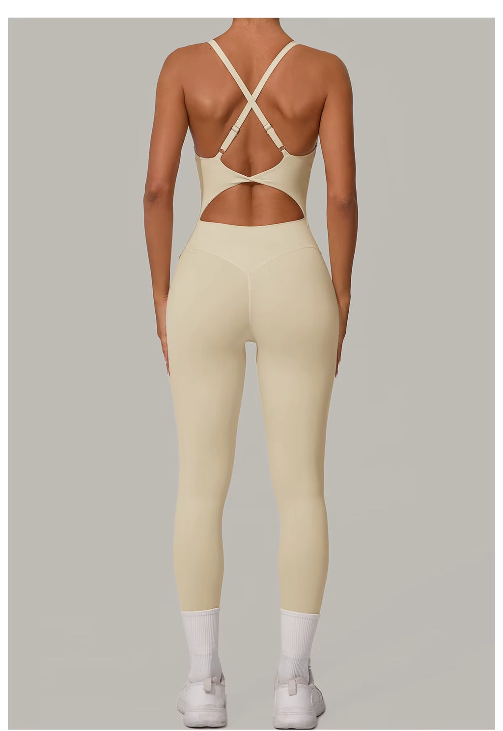 Sophia Sleeveless Yoga Jumpsuit