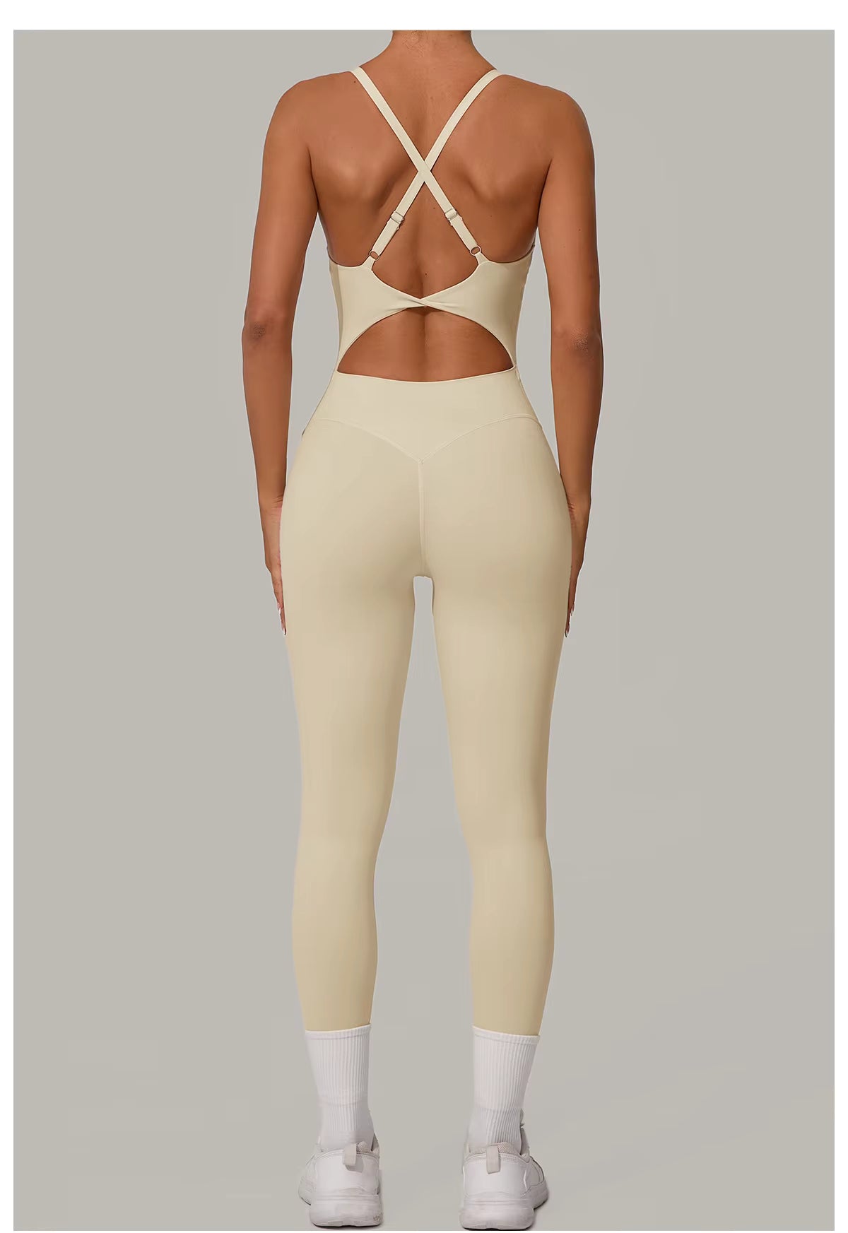 Sophia Sleeveless Yoga Jumpsuit