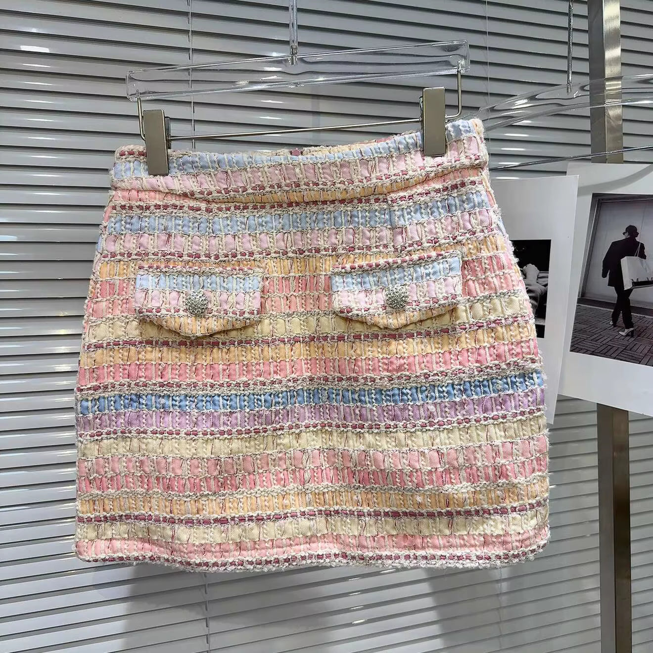 Boss Babe Crop Top Short Skirt Two Piece Set