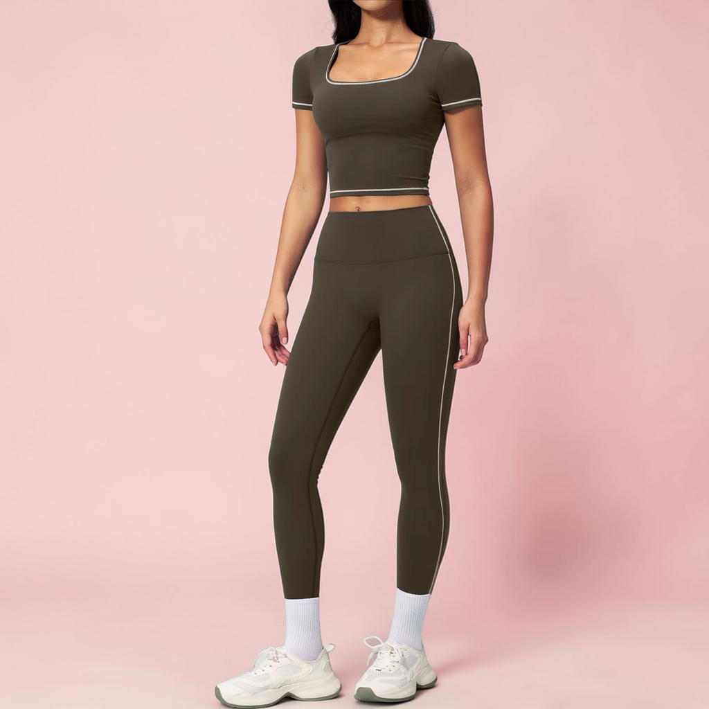 Bruna Summer 2-Piece Yoga Set