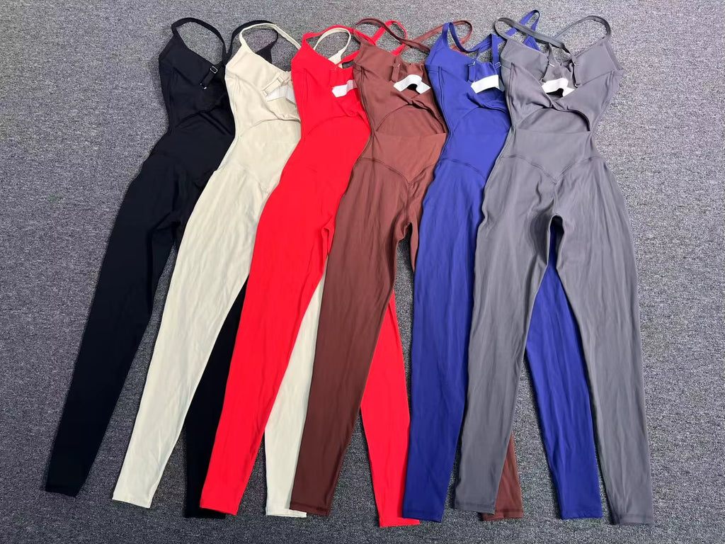 Sophia Sleeveless Yoga Jumpsuit