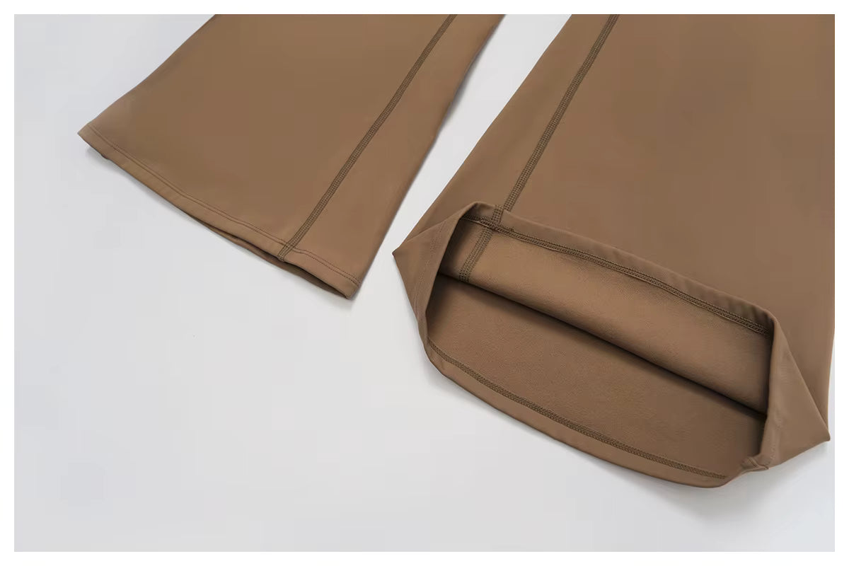 Jory Zipper Flared Jumpsuit