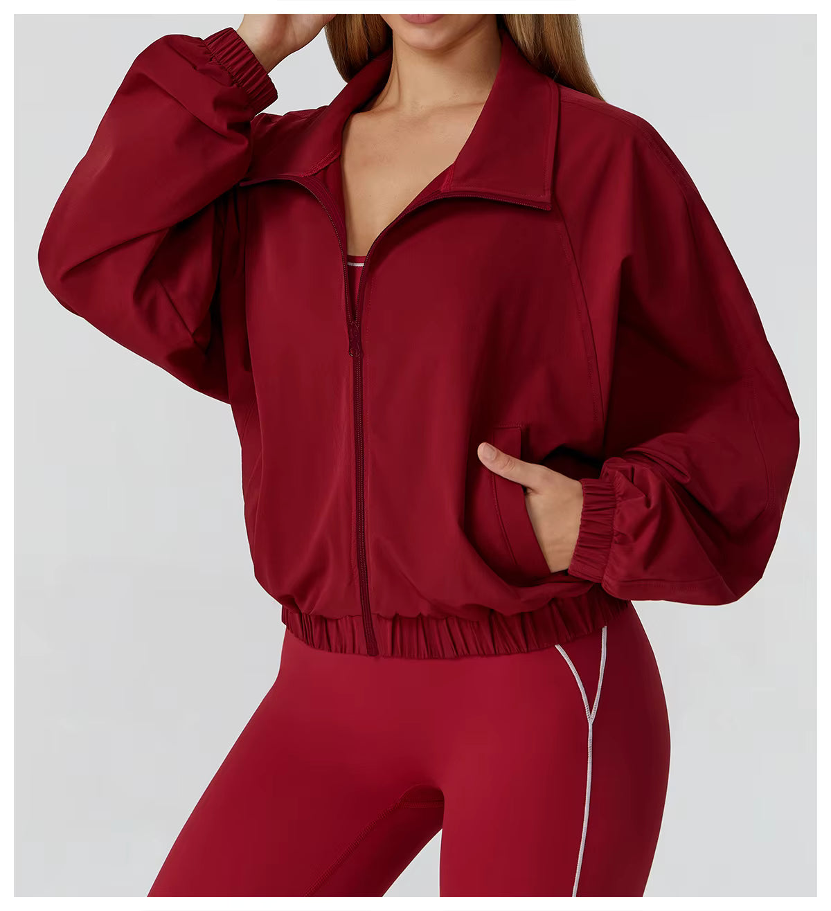 Mirta Long Sleeve Gym Fitness Jacket