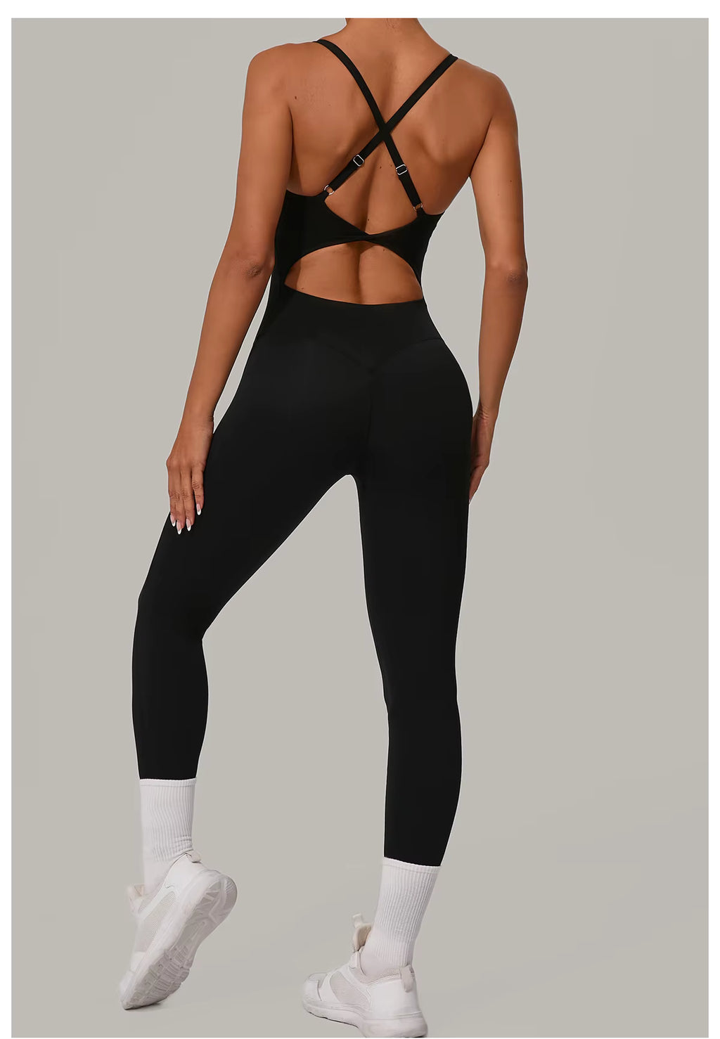 Sophia Sleeveless Yoga Jumpsuit