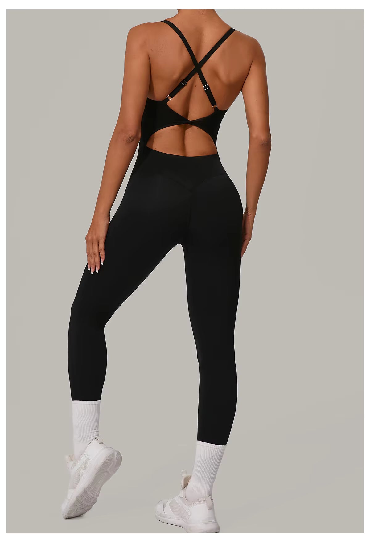 Sophia Sleeveless Yoga Jumpsuit