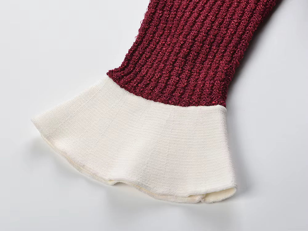 Boss Babe Wool Blend Knitted Sweater Dress for Women