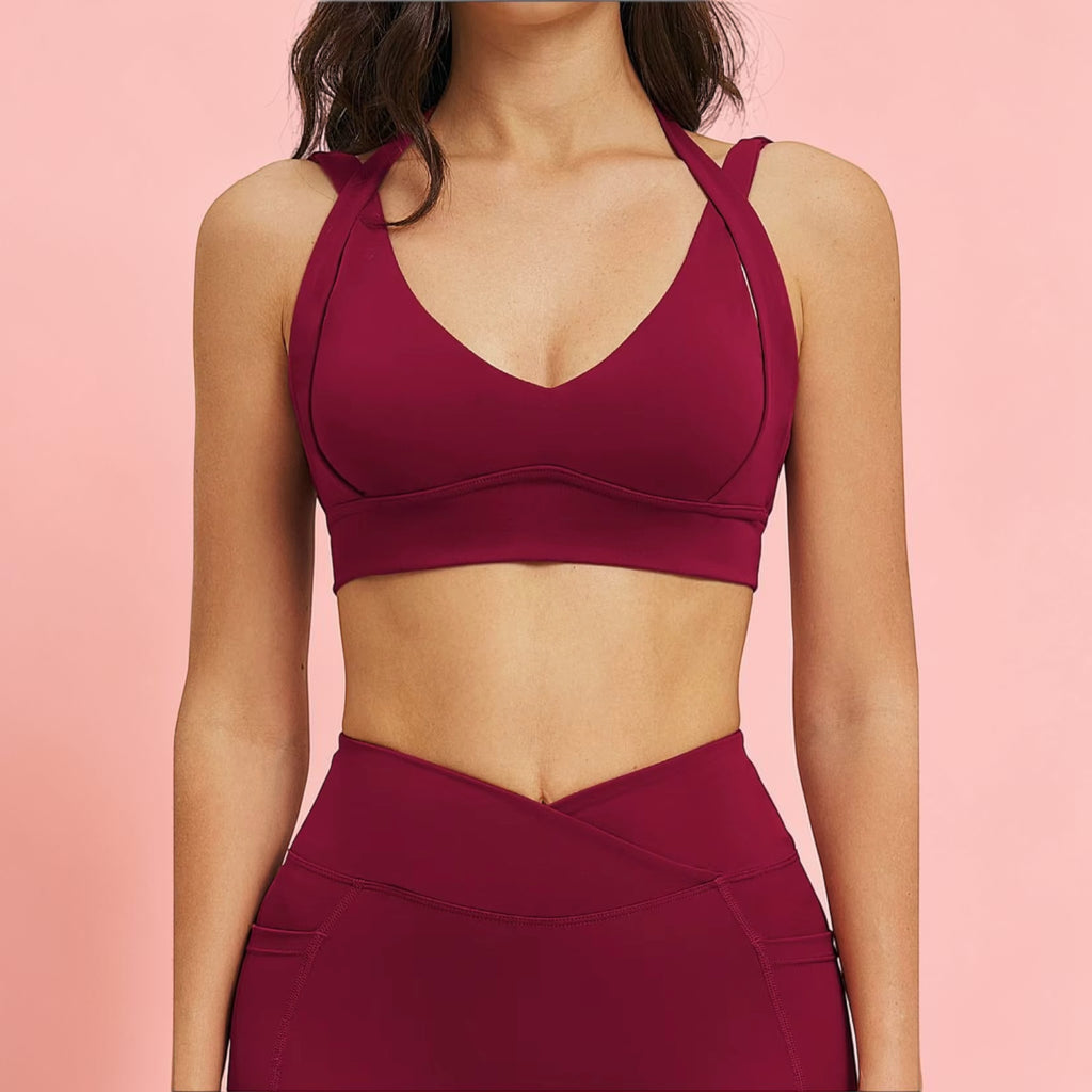 Olivia 3PCS Women Yoga Tracksuit Set