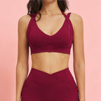 Olivia 3PCS Women Yoga Tracksuit Set