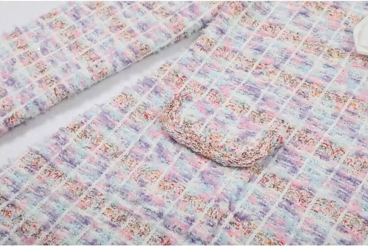 Boss Babe Luxury Crystal Wool Knitted Sweater Dress