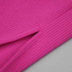 Boss Babe Hollow Out Long Sleeve Elegant Dresses