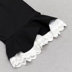 Boss Babe Lace Sleeveless Midi Dress