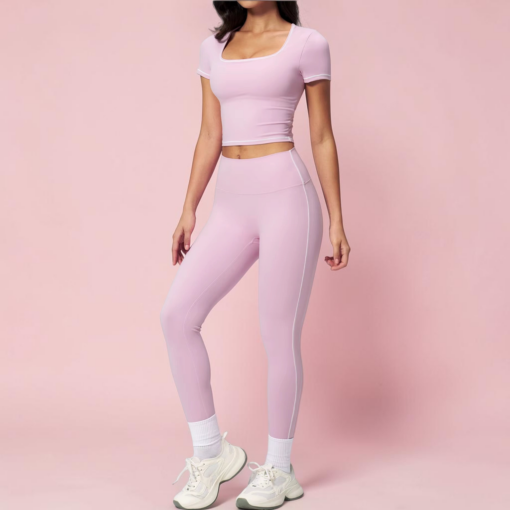 Bruna Summer 2-Piece Yoga Set