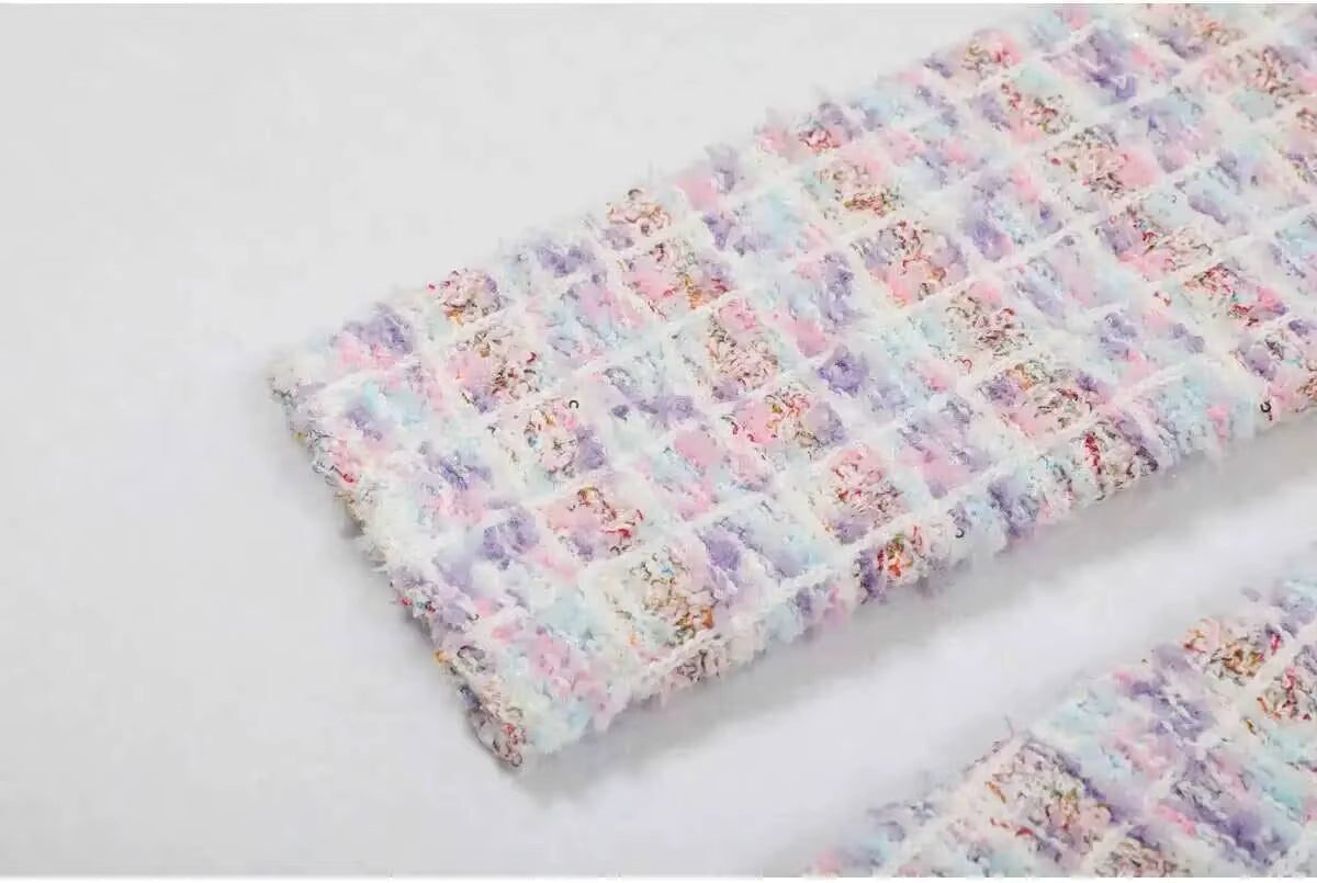 Boss Babe Luxury Crystal Wool Knitted Sweater Dress