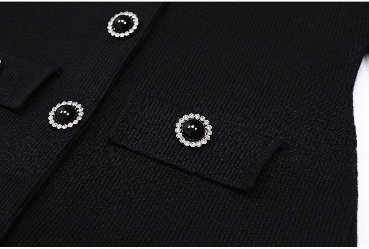 Boss Babe Knitted Long Sweater Dress for Women