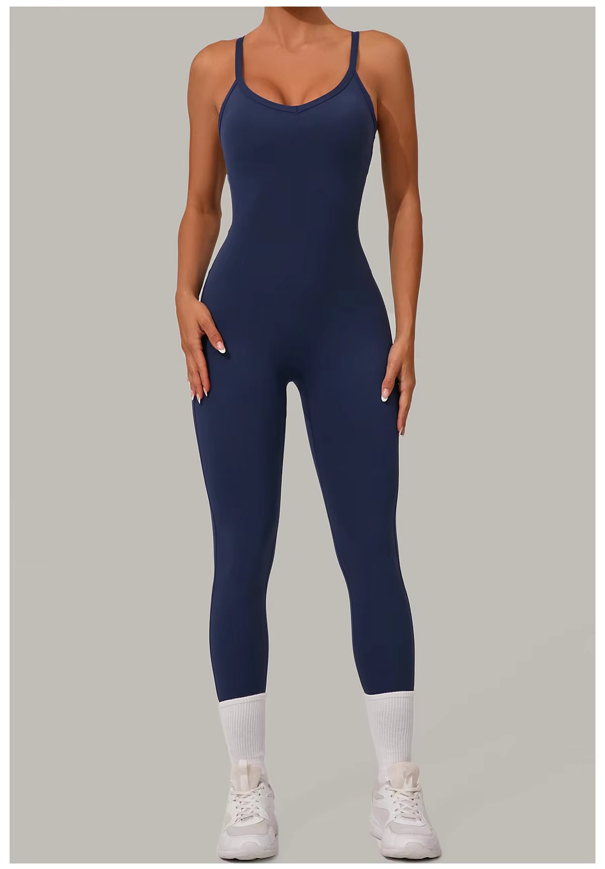 Sophia Sleeveless Yoga Jumpsuit
