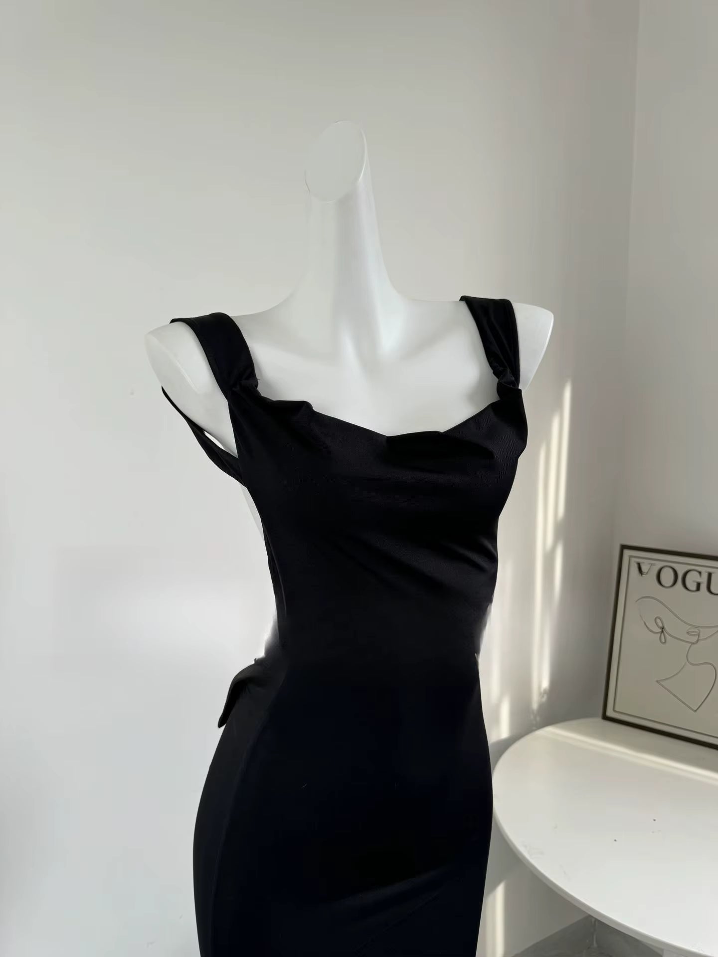 Boss Babe Sexy Big Bow Backless Gala Dress