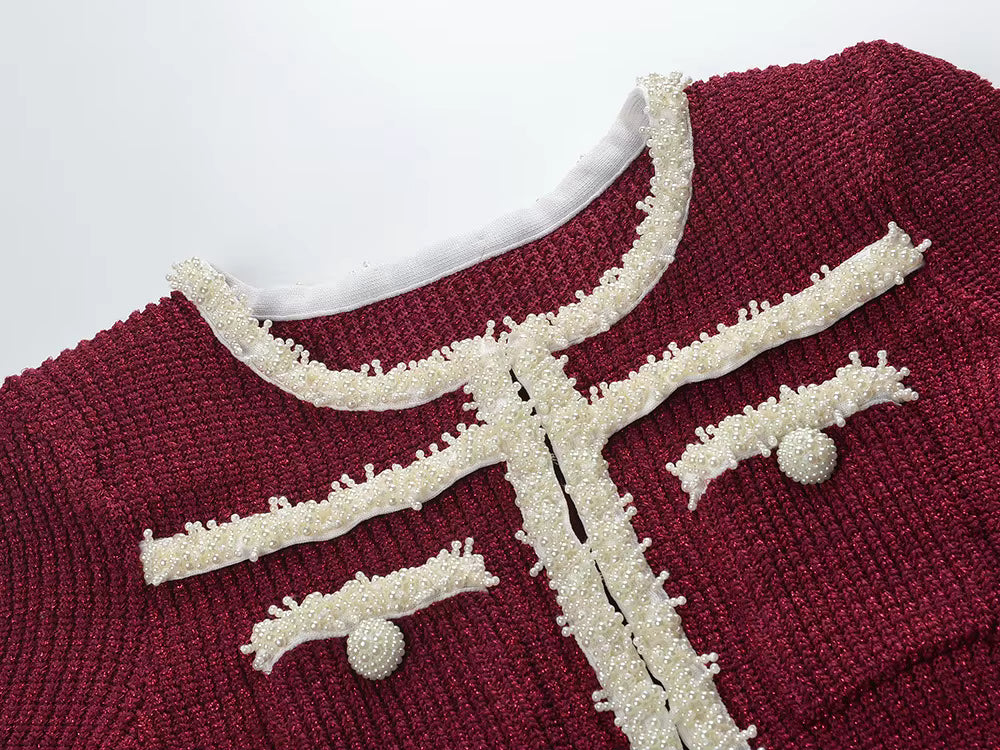 Boss Babe Wool Blend Knitted Sweater Dress for Women