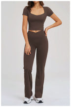 Olivia 2-Piece Yoga Flared Set
