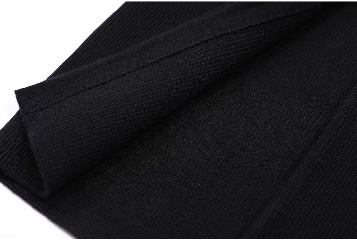 Boss Babe Knitted Long Sweater Dress for Women