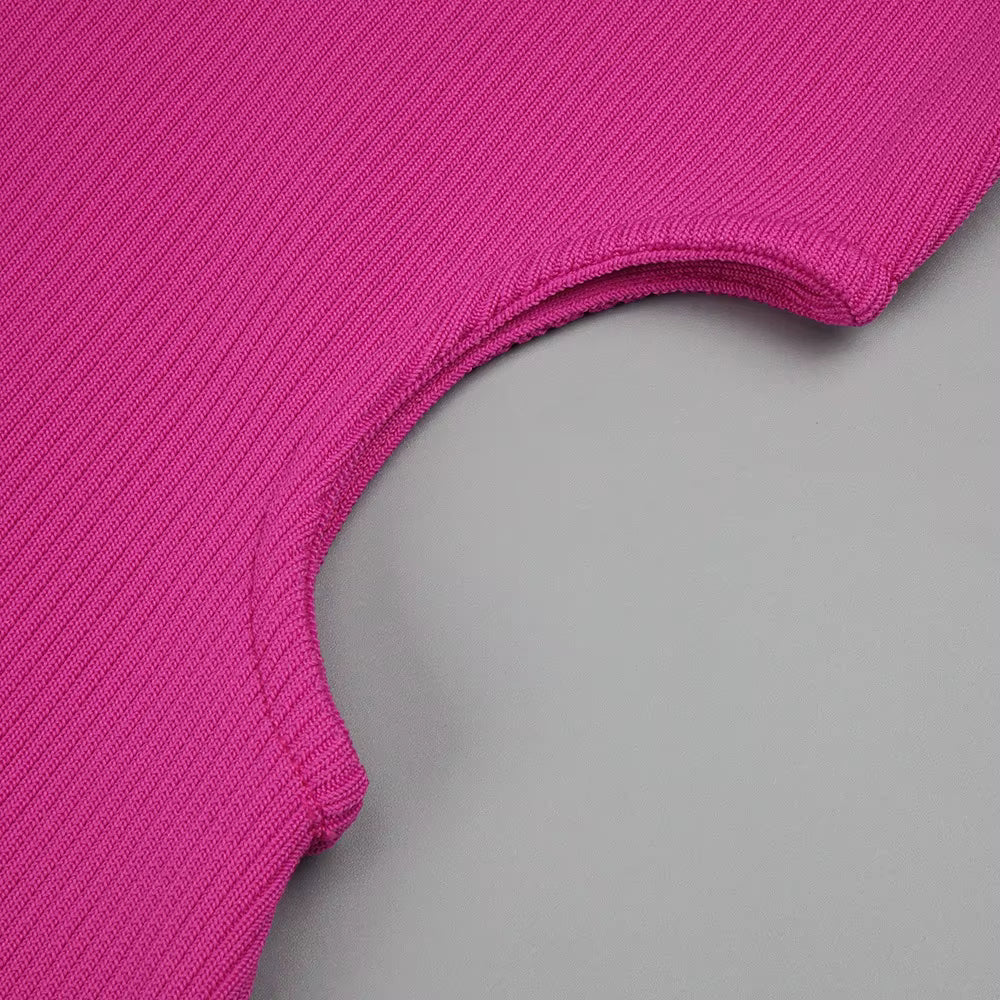 Boss Babe Hollow Out Long Sleeve Elegant Dresses