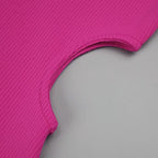 Boss Babe Hollow Out Long Sleeve Elegant Dresses