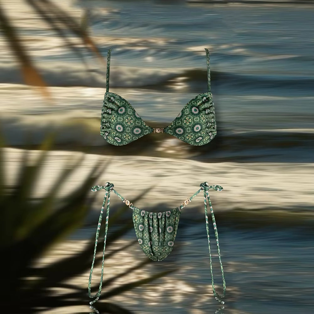 Leilani 3 Pieces Print Bikini