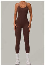 Sophia Sleeveless Yoga Jumpsuit